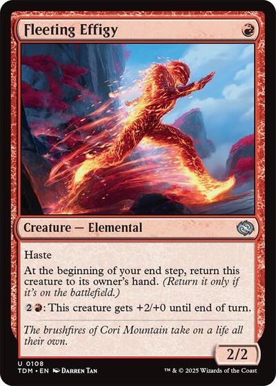 Fleeting Effigy, Tarkir: Dragonstorm