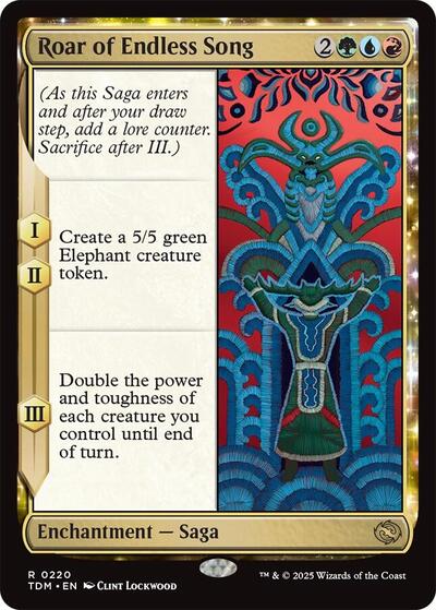 Roar of Endless Song, Tarkir: Dragonstorm