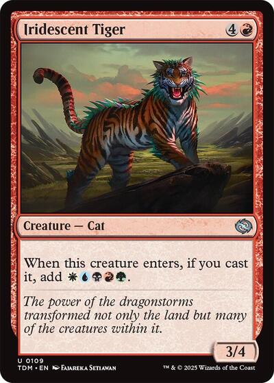 Iridescent Tiger, Tarkir: Dragonstorm