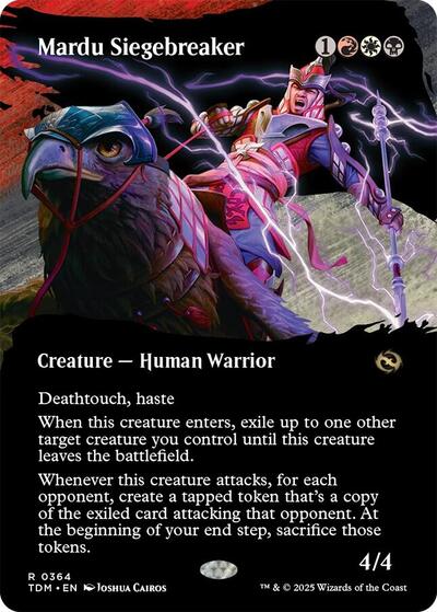 Mardu Siegebreaker (Borderless), Tarkir: Dragonstorm