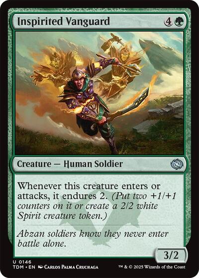 Inspirited Vanguard, Tarkir: Dragonstorm