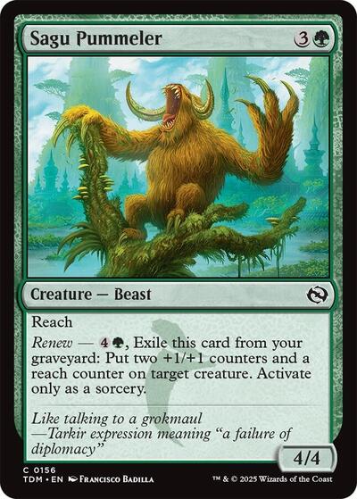 Sagu Pummeler, Tarkir: Dragonstorm