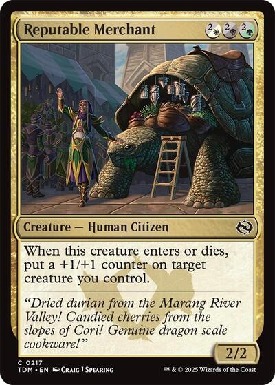 Reputable Merchant, Tarkir: Dragonstorm