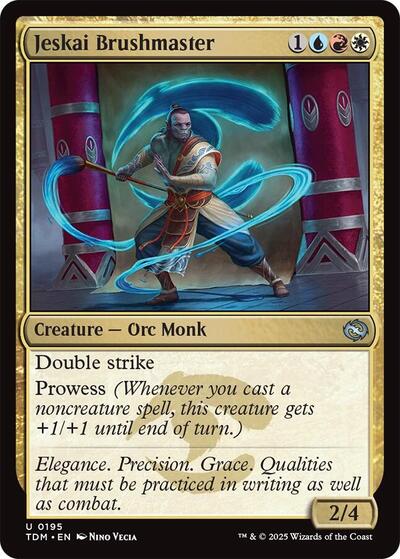 Jeskai Brushmaster, Tarkir: Dragonstorm