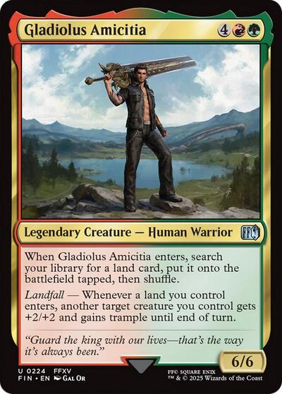 Gladiolus Amicitia, FINAL FANTASY