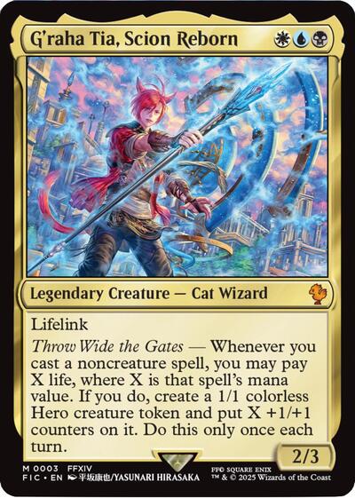 G'raha Tia, Scion Reborn, Commander: FINAL FANTASY