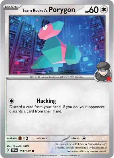 Team Rocket's Porygon, SV10: Destined Rivals