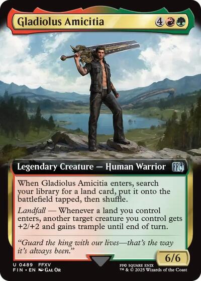 Gladiolus Amicitia (Extended Art), FINAL FANTASY