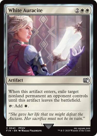 White Auracite, FINAL FANTASY