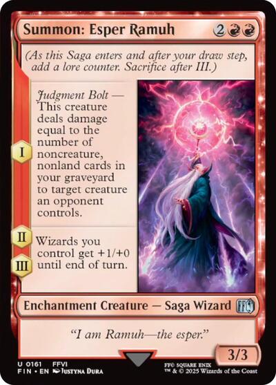 Summon: Esper Ramuh, FINAL FANTASY