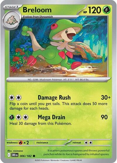 Breloom, SV10: Destined Rivals