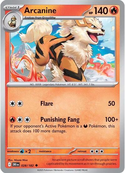 Arcanine, SV10: Destined Rivals