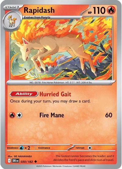 Rapidash, SV10: Destined Rivals