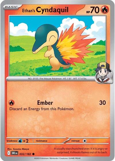 Ethan's Cyndaquil, SV10: Destined Rivals