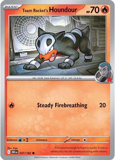 Team Rocket's Houndour, SV10: Destined Rivals