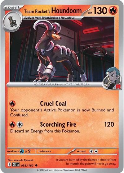 Team Rocket's Houndoom, SV10: Destined Rivals