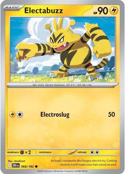 Electabuzz, SV10: Destined Rivals