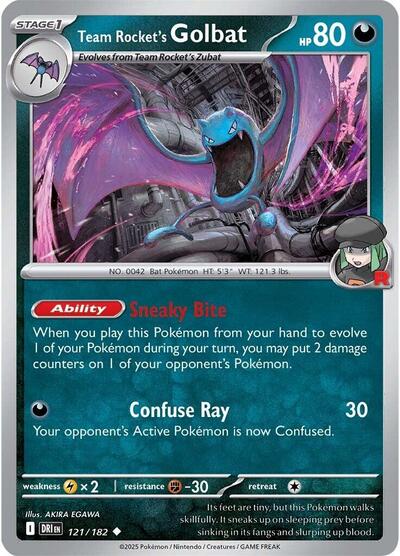 Team Rocket's Golbat, SV10: Destined Rivals