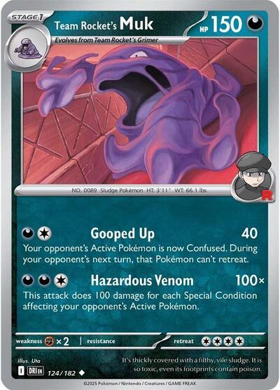 Team Rocket's Muk, SV10: Destined Rivals