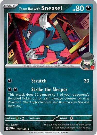 Team Rocket's Sneasel, SV10: Destined Rivals