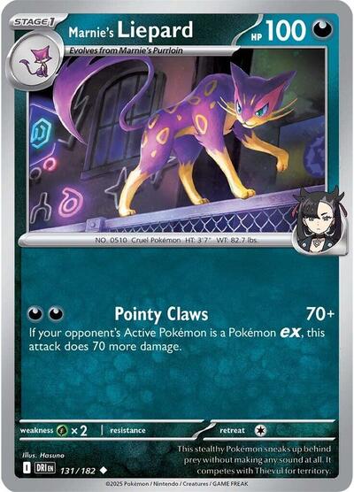 Marnie's Liepard, SV10: Destined Rivals