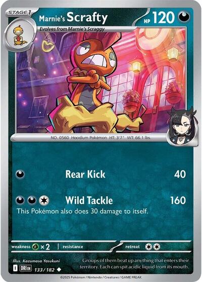 Marnie's Scrafty, SV10: Destined Rivals