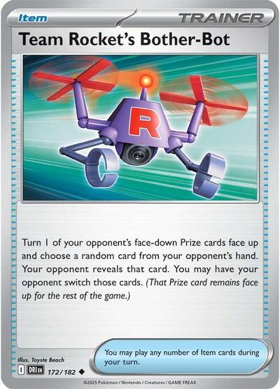 Team Rocket's Bother-Bot, SV10: Destined Rivals