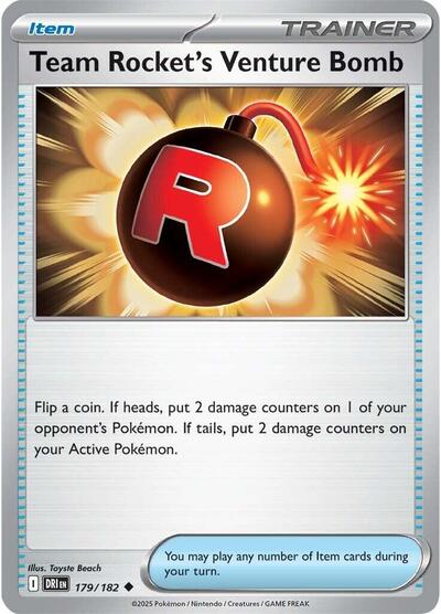 Team Rocket's Venture Bomb, SV10: Destined Rivals