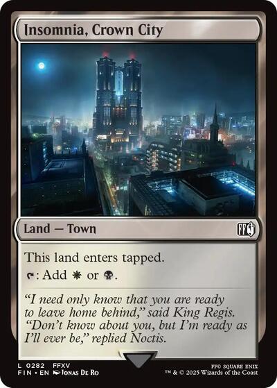 Insomnia, Crown City, FINAL FANTASY