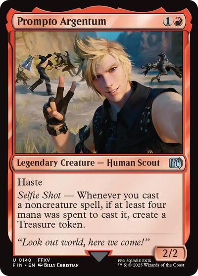 Prompto Argentum, FINAL FANTASY