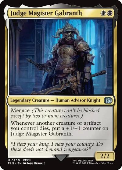 Judge Magister Gabranth, FINAL FANTASY