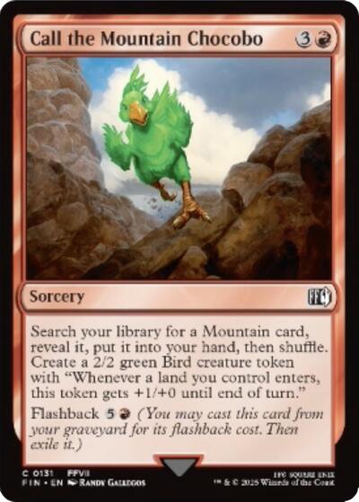 Call the Mountain Chocobo, FINAL FANTASY