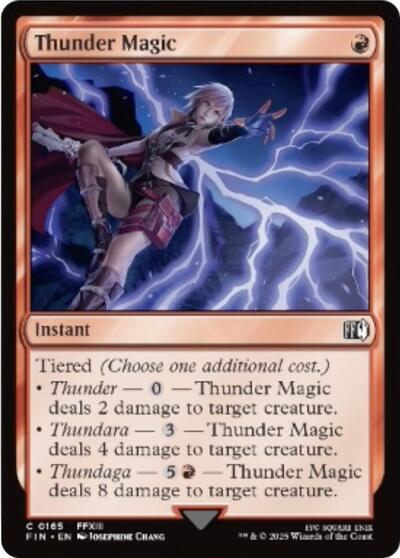 Thunder Magic, FINAL FANTASY