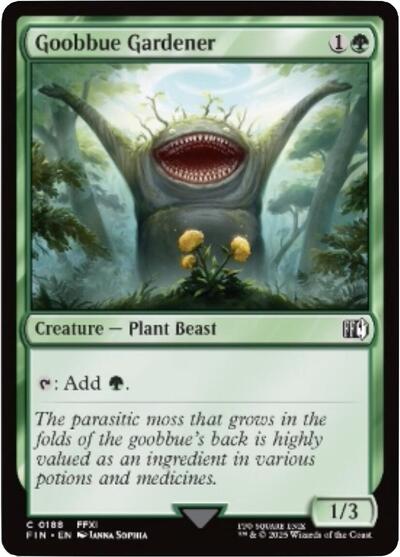 Goobbue Gardener, FINAL FANTASY