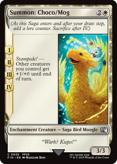 Summon: Choco/Mog, FINAL FANTASY