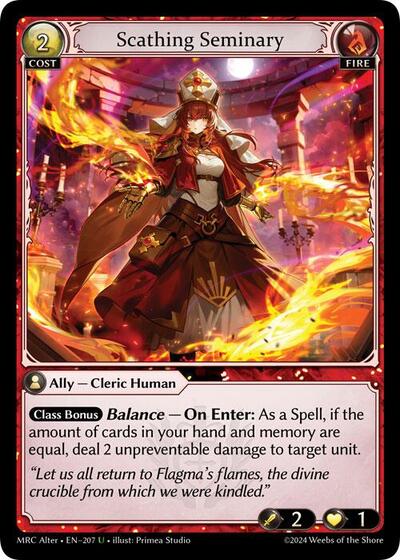 Scathing Seminary, Mercurial Heart Alter Edition