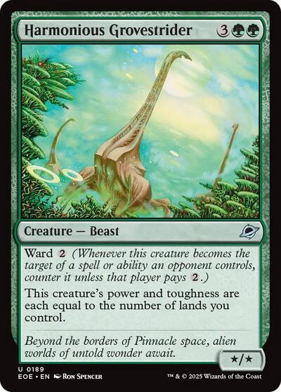 Harmonious Grovestrider, Edge of Eternities