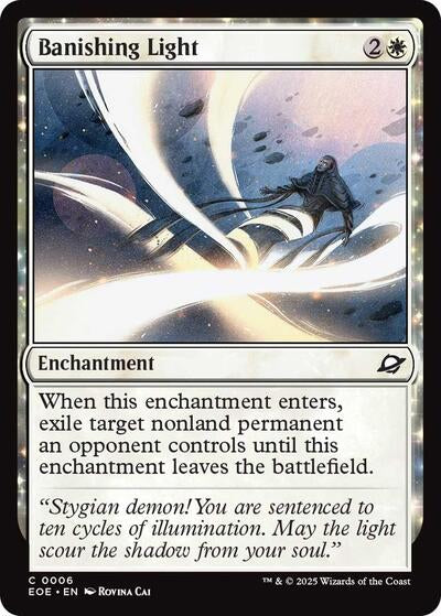 Banishing Light, Edge of Eternities