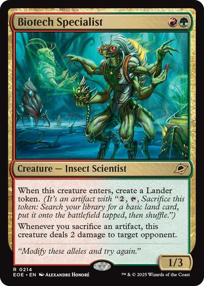 Biotech Specialist, Edge of Eternities
