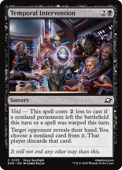 Temporal Intervention, Edge of Eternities