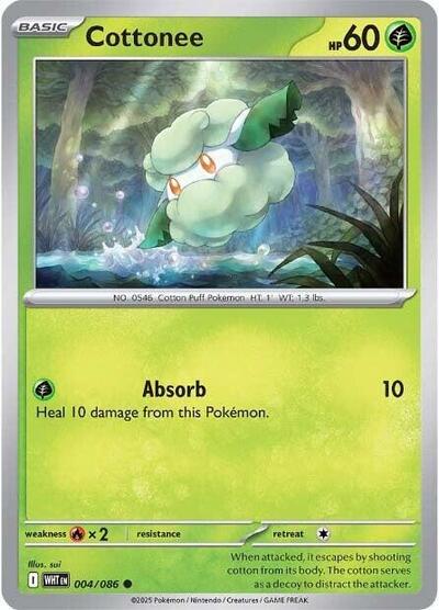 Cottonee, SV: White Flare