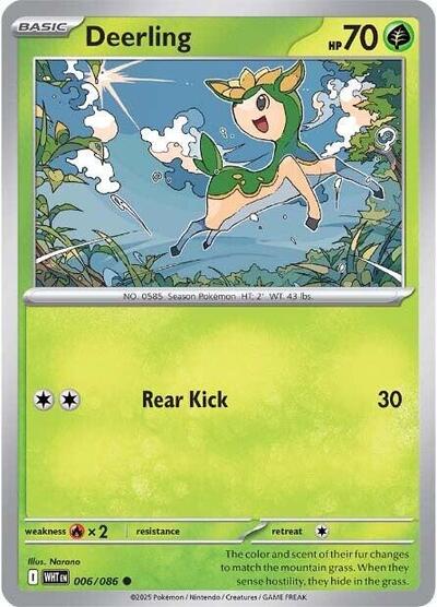 Deerling, SV: White Flare