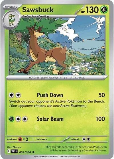 Sawsbuck, SV: White Flare