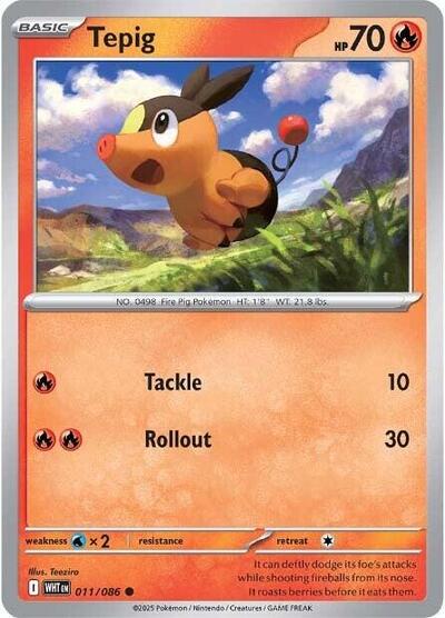 Tepig, SV: White Flare