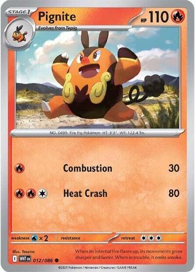 Pignite, SV: White Flare
