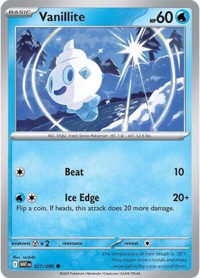 Vanillite, SV: White Flare