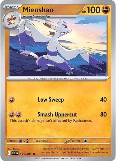 Mienshao, SV: White Flare