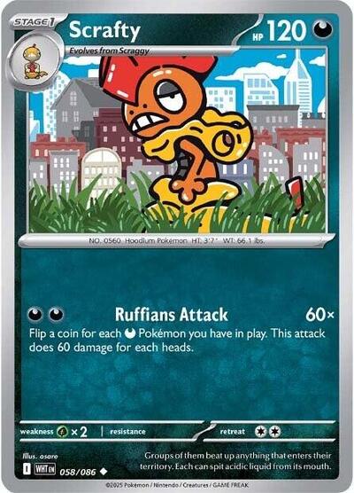 Scrafty, SV: White Flare