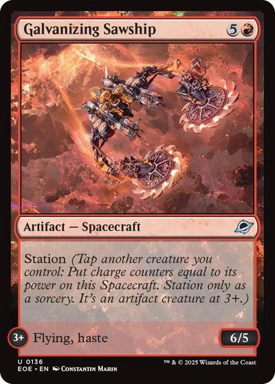 Galvanizing Sawship, Edge of Eternities