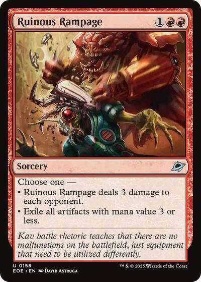 Ruinous Rampage, Edge of Eternities